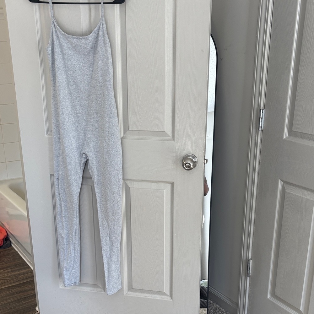 Gray Sleeveless Maxi Dress